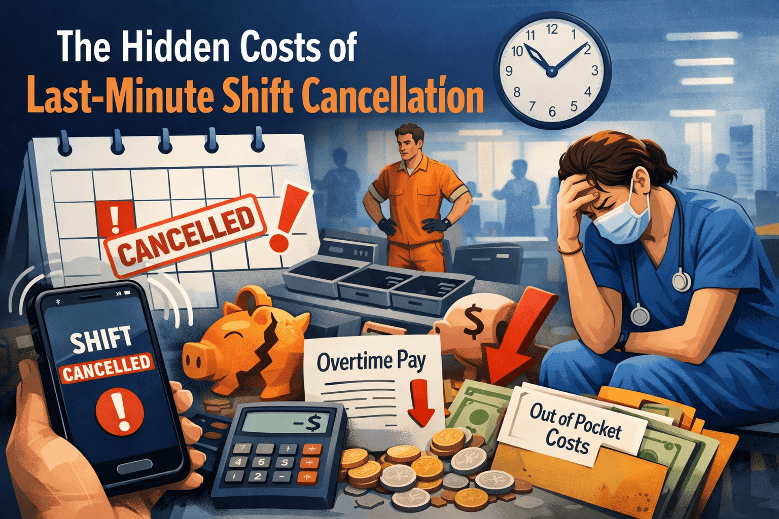 The Hidden Costs of Last-Minute Shift Cancellation